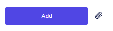 CRM tasks Notes Add button beside paperclip attachment icon